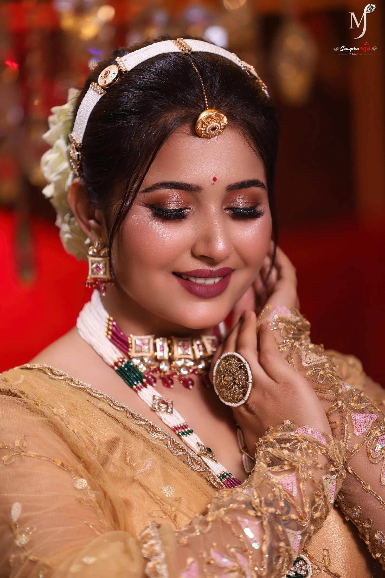 Bridal makeup by Studio A1